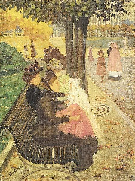 Maurice Prendergast The Tuileries Gardens china oil painting image